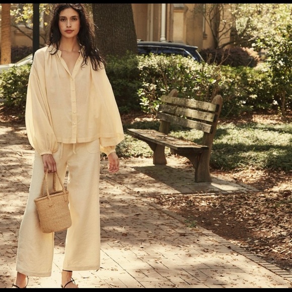 Doên Jane Blouse in Shell - Picture 4 of 5